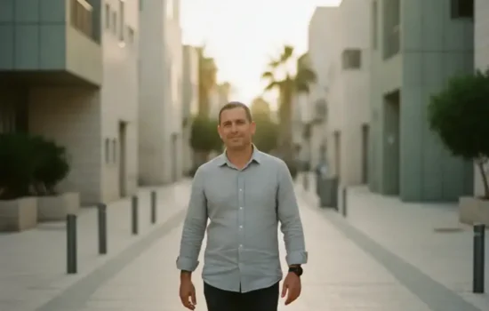 אדם יושב ליד שולחן ובוחן מסמכים, ממחיש הגבלות המוטלות על חייב עם פתיחת הליך חדלות פירעון